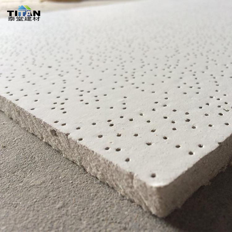 Sound Absorbing Aquistic Sound Tile Acoustic Black Ceiling