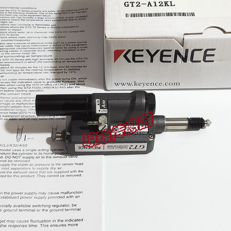 GT2-A12基恩士KEYENCE接触式传感器气缸位移GT2-A12K/A12KL/A12L