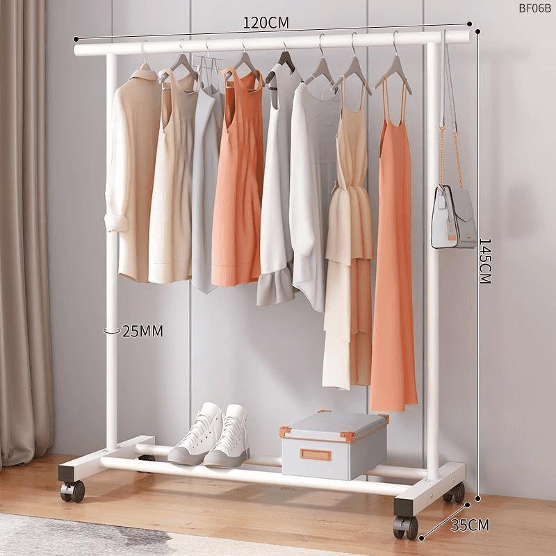 percha de ropa tipo piso para uso doméstico de alto grado colgar prendas de ropa rack varilla telescópica especial para balcón edredón