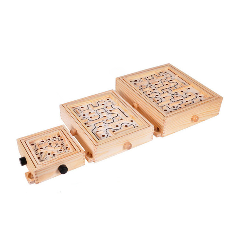 Juguetes educativos infantiles para adultos, juguetes educativos para todas las edades, 36 niveles, juego grande de 2 juegos de mazo de madera