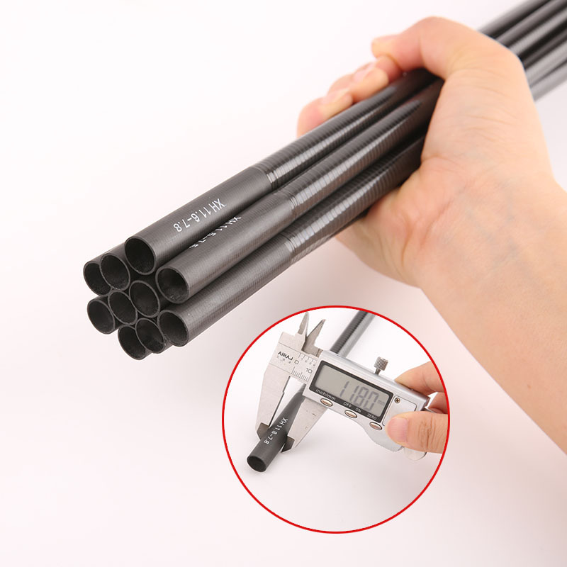 Wholesale fishing rod Fishing rod Hand carbon empty heart rod Slight fishing fishing gear accessories parts Section 2 fish rod slightly slightly 4
