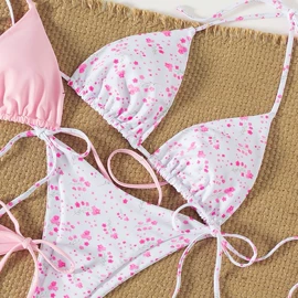 比基尼;连体泳衣;三件套泳装