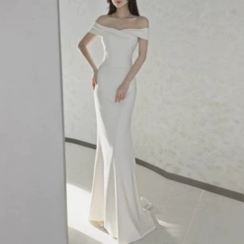 晚礼服;婚纱;蕾丝衫雪纺衫