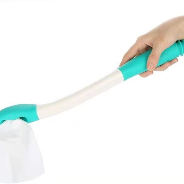 Paciente Amazon ancianas embarazadas, limpieza de inodoros sin cintura, limpieza en seco, succión de papel, Ayuda de limpieza de inodoros