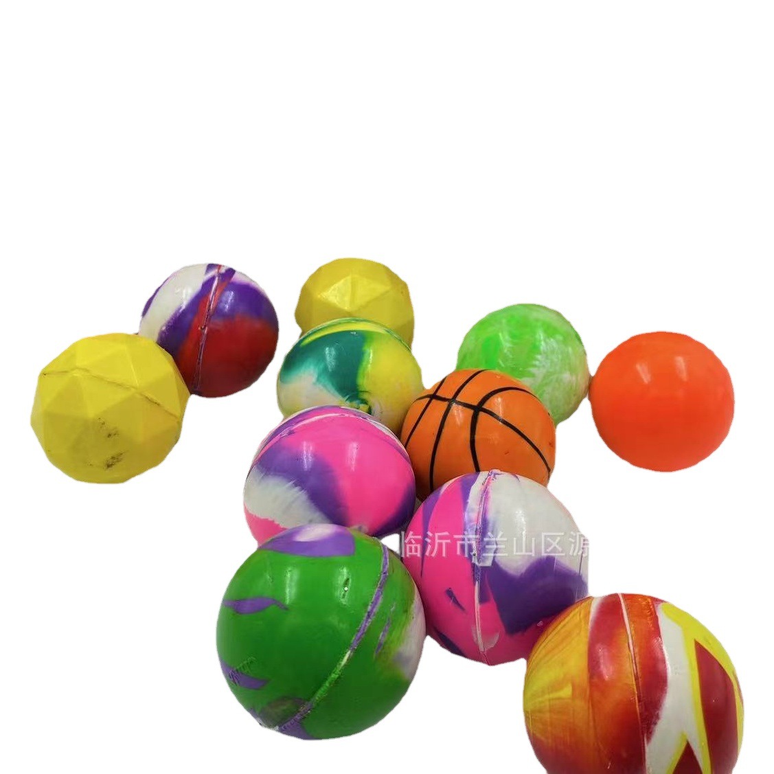 Pelota de rebote de goma Bola de salto sólido espalda Paddle relleno de juguetes para mascotas para niños máquina de giro al por menor especial