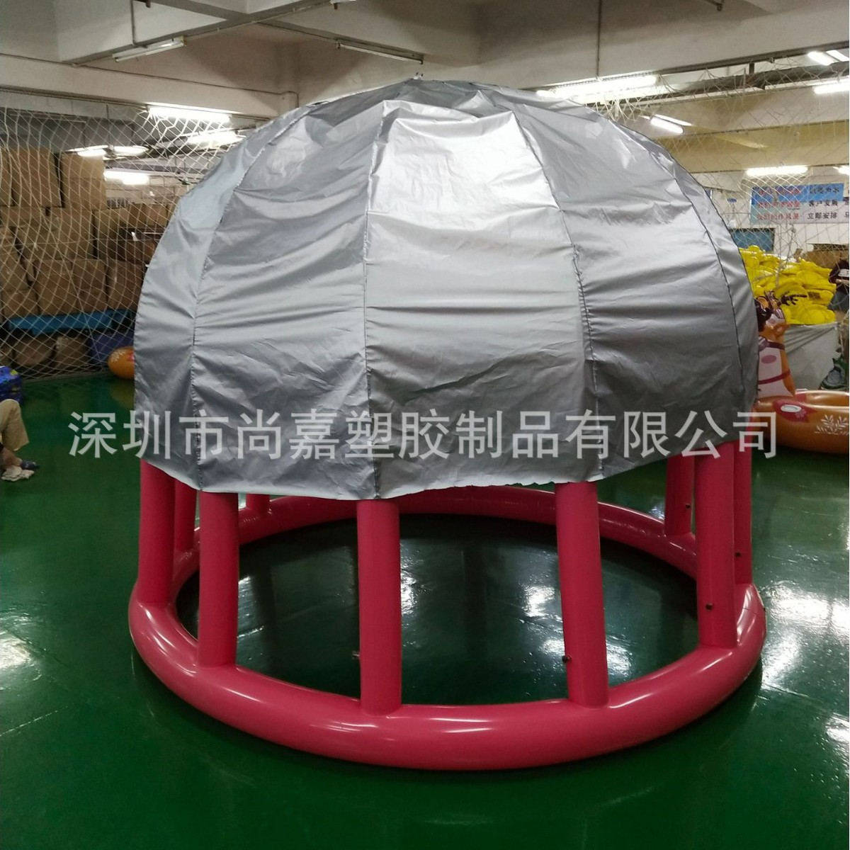 工厂定作PVC充气帐篷充气城墙训练阻碍物体器材网红地拍照设备