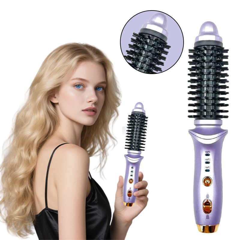 Cross-border new wireless hair curling iron rechargeable household multi-functional straight curling dual-purpose hair does not hurt the big wave curling iron