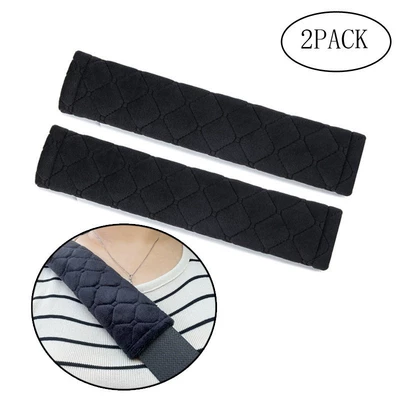 Convenient and No Installation Required | Car seat belt - ribbed-shoulder-pads-2-pieces