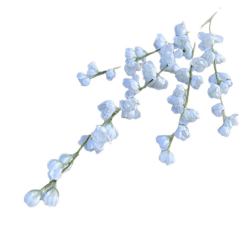 Nueva línea de golondrinas voladoras violetas, decoración de salón de bodas, techo de flores de seda, materiales de flores, flores altas, flores falsas