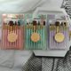Cross-border 8 cosmetic brush suit transparent blister box with powder puff blush brush eye shadow brush eyelash brush soft hair Cangzhou