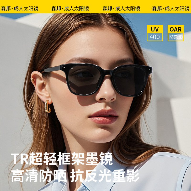 2026 Brand New Polarized Fashion Retro Trendy European Sunglasses for Outdoor Sun Protection and Uv Protection Kg2554