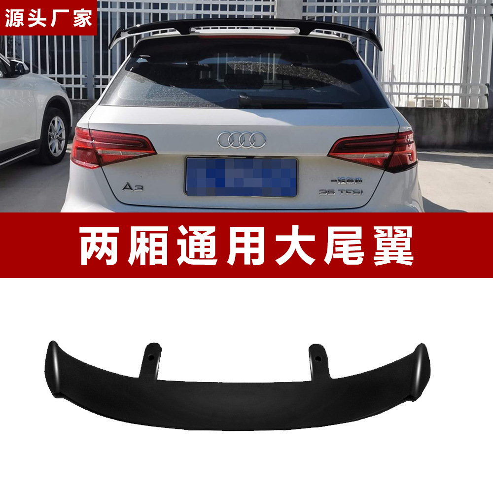 Suitable for Suv Hatchback Rear Spoiler, Universal Car Rear Spoiler, Fixed Wind Wing, No-Drill Sports Large Rear Spoiler