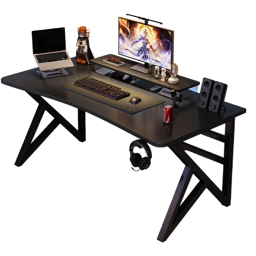 Escritorio para computadora para uso doméstico, escritorio y silla para juegos de escritorio, escritorio para transmisión en vivo, escritorio de oficina, escritorio de estudio para dormitorio, escritorio sencillo para dormitorio