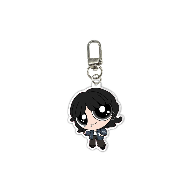 BTS 漫画スター応援 JUNGKOOK ジョングク V キム・テヒョン アクリル ドアバックル キーホルダー|undefined