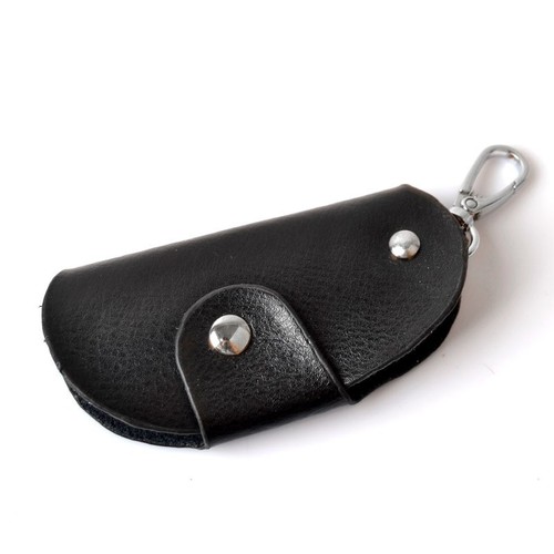 Factory cowhide car key bag multifunctional keychain home key bag remote control universal leather case