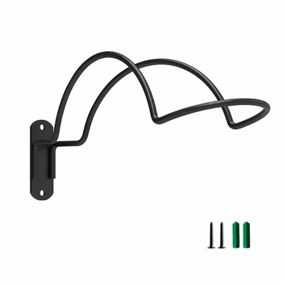 Wall-mounted motorcycle helmet holder, hockey, ice hockey, baseball, softball, rugby, equestrian, baseball hat rack (Motosiklet dəbilqə rəfləri) - black-helmet-rack1-piece