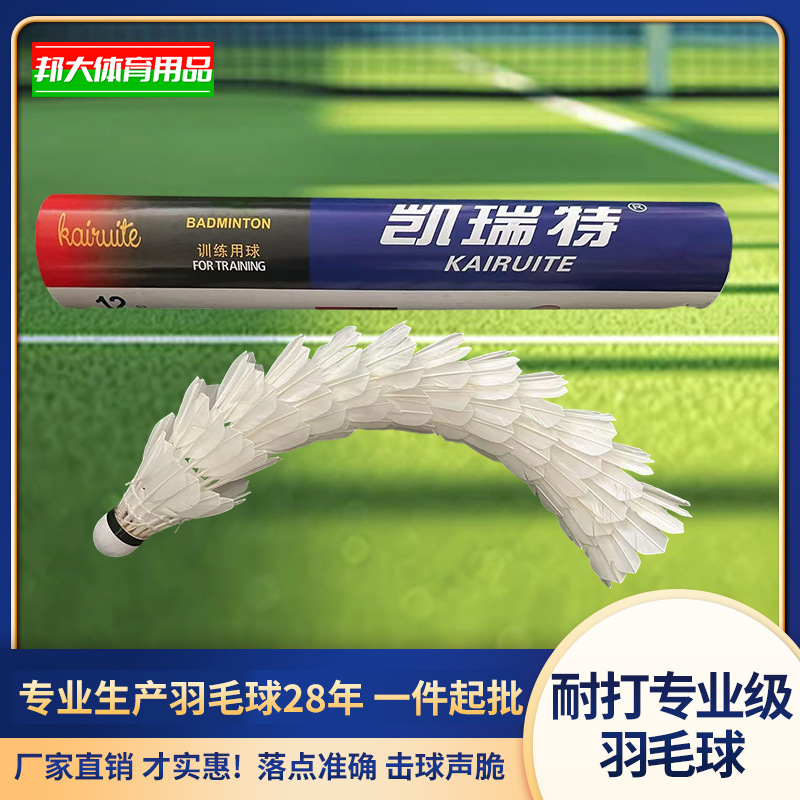 Spot Wholesale Durable Professional Grade Badminton Junior Practice Entertainment Training Ball Adult Student Amateur Badminton