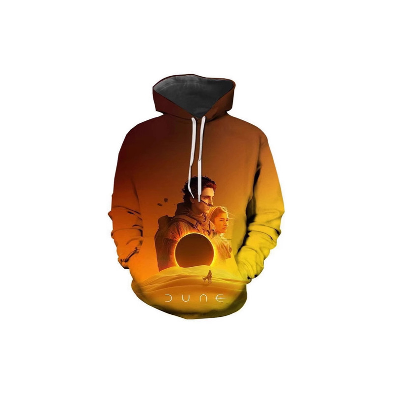 Dune Sweatshirt Movie 3D Digital Clown Print Hoodie European and American Men's Long-Sleeve Printed Cross-Border Star Wars Dune Sweatshirt Movie 3D Digital Clown Print Hoodie European and American Men's Long-Sleeve Printed Cross-Border Star Wars