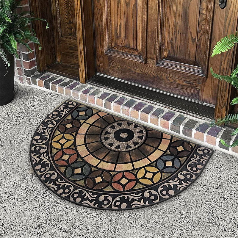 Semicírculo Retro Mandala - 2