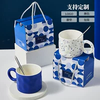 Ceramic creative Scandinavian high quality tea cup, set, Birthday gift