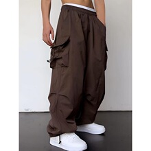 M 95612 Parachute High Waist Wide Leg Pants ��ʽ��װ��