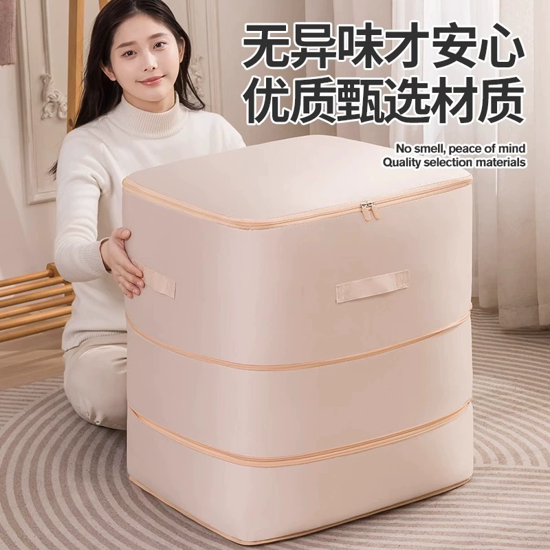 Quality duvet, storage bag for moving, capacious down jacket