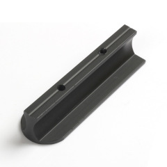 輕奢簡易實心鋁合金AB上下款拉手床頭櫃電視櫃抽屜門把手