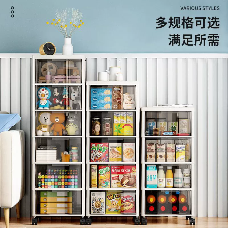 Multilayer storage system, plastic toy, box