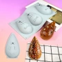 慕斯水滴烘焙巧克力蛋糕模