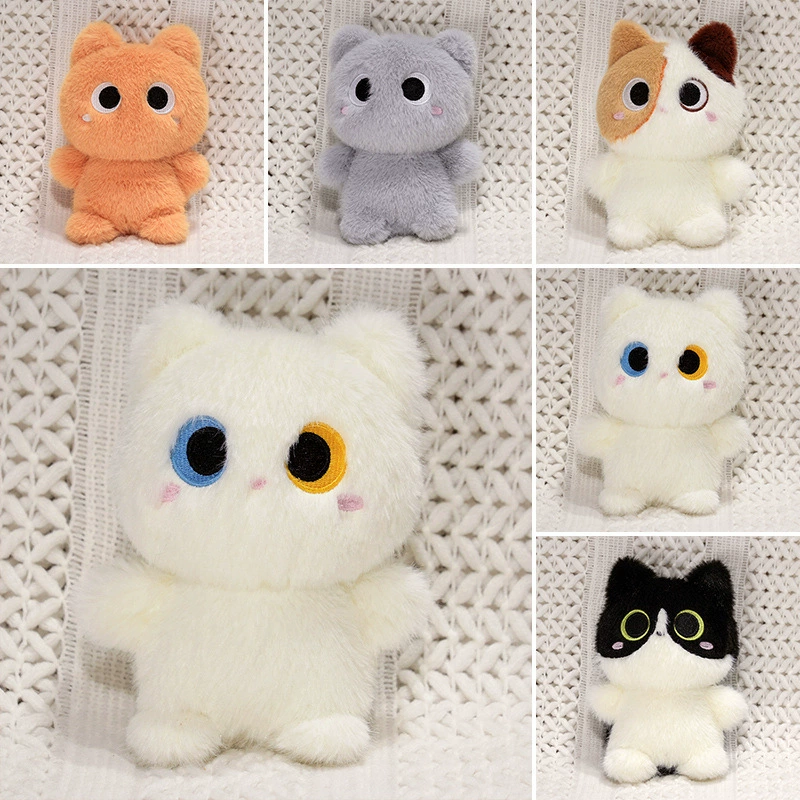 Милая плюшевая кукла, черная игрушка, комфортная кукла-подвеска, котенок, кот, сопровождение и успокоение
