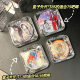 Yum Storage Box Transparent Acrylic Peripheral Badge Storage Dust-proof Sealed Square Protective Box Millet Display Rack