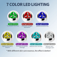 Introductor de Belleza Facial JLM-818 con Vibración, Luz de Colores, para Hogar
