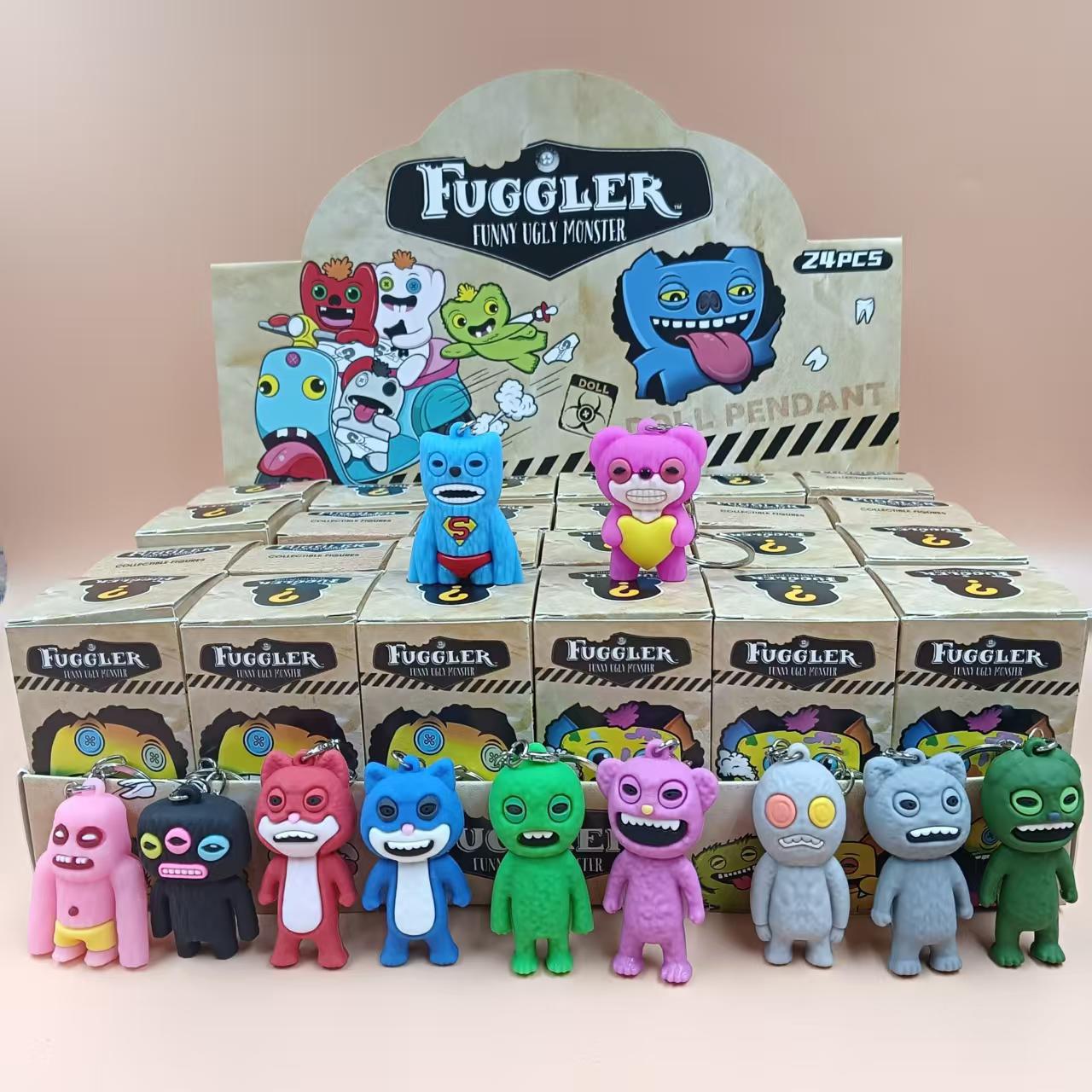 귀여운 이빨 괴물 [24박스] 모두 큰 인형입니다