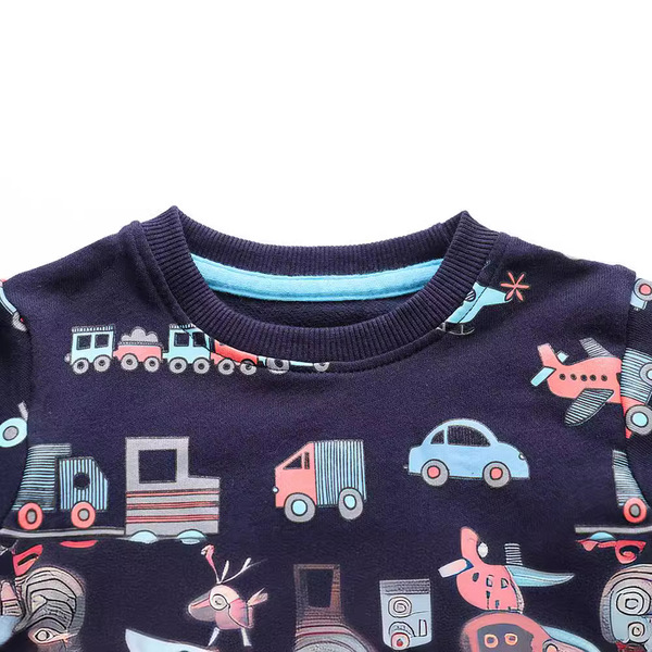 Autumn demi-season cotton long-sleeve for boys