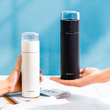 乐扣保温杯茶水分离水杯男士泡茶杯女高档便携316不锈钢杯子礼品