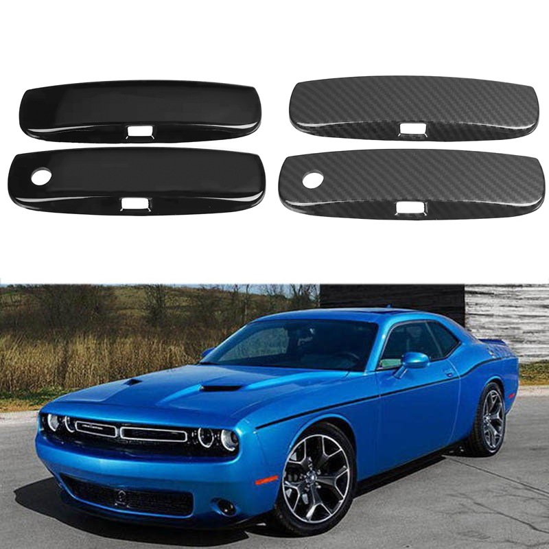 Suitable for 12-21 Dodge Challenger car door grab handle decoration stickers