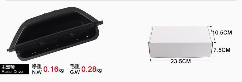 Suitable for 10-17 Bmw X3X4 Main Driver's Armrest F25 Inner Handle Door Handle Assembly F26 Inner Armrest