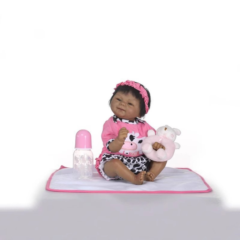 Exportación de comercio exterior muñeca simulación bebé muñeca regalo de boda cama muñeca