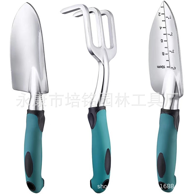 Fábrica directa transfronteriza Amazon aluminio jardinería conjunto de jardinería 5 piezas conjunto