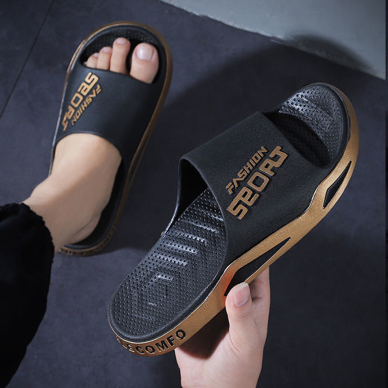 Slippers Men's Household Summer Indoor Breathable Bathroom Home Couple's Thick Sole Men's Outdoor Sandals and Slippers for Women Slippers Men's Household Summer Indoor Breathable Bathroom Home Couple's Thick Sole Men's Outdoor Sandals and Slippers for Women
