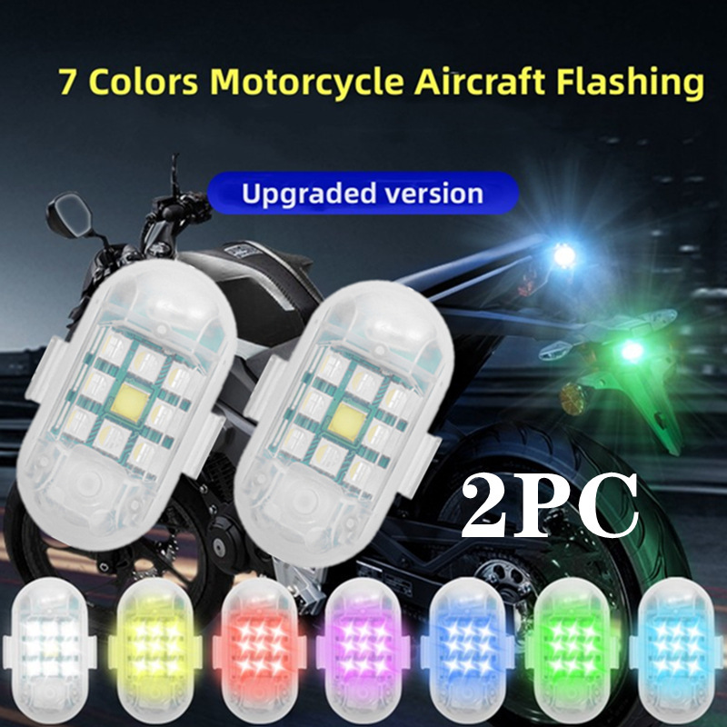 Explosión transfronteriza M3 control remoto luz de flash Luz de avión impermeable motocicleta bicicleta advertencia luz de navegación nocturna Luz de crucero