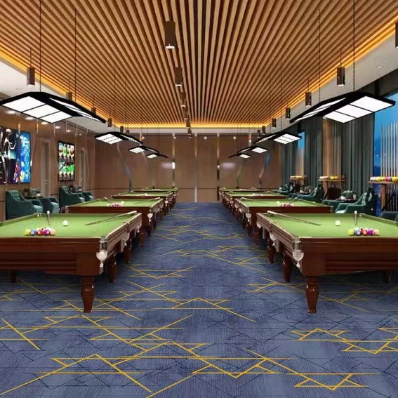 Table carpet, wear-resistant pool for pool hall, 450 gram, polyester, increased thickness