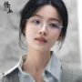 新款无框蓝光近视眼镜