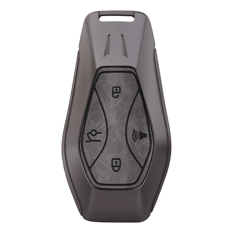 Specifically designed for the Arcfox car, this metal key case offers anti-fall protection and comes with a lanyard key pouch