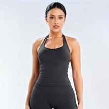 W 72908 Seams Yoga Halter Top �٤���� ����ѷ�羳ŷ��