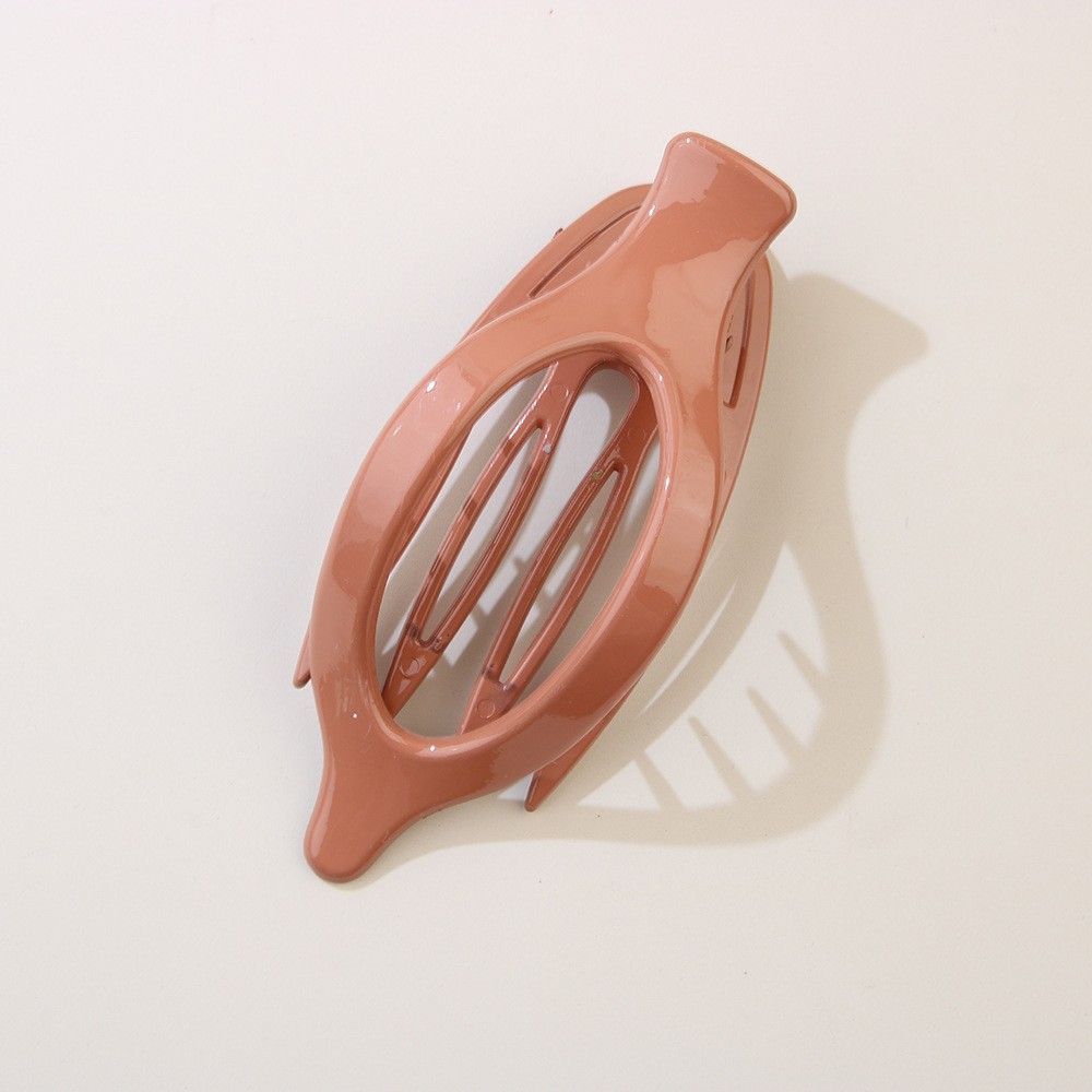 #30 pinzas de pato puntiagudas color caramelo brillante.