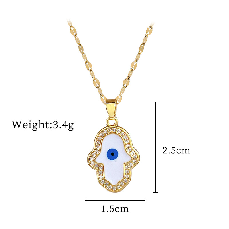 Collier ras du cou femme avec micro diamants style élégant_voghion.com