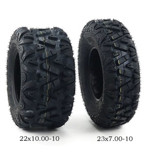 Kart ATV vakuum şin 22X10-10 A-naxışlı off-road şin 23x7-10 ön şin