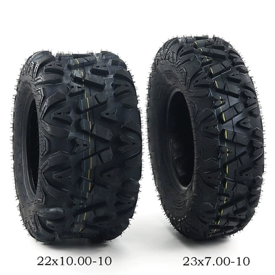 Kart ATV ATV vacuum tire 22X10-10 inch A- pattern off-road tire 23x7-10 front tire