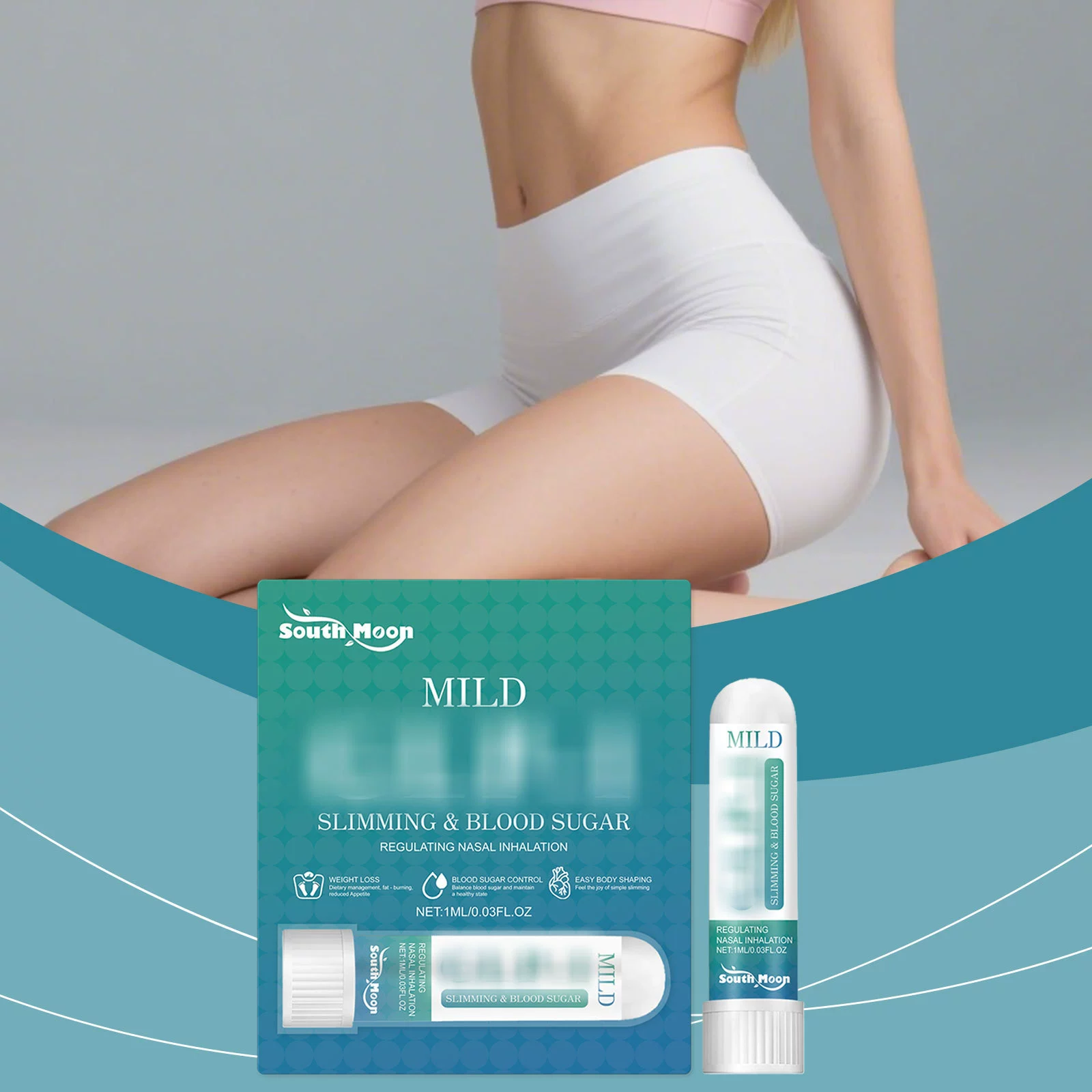 Ингалятор для тела SOUTH MOON, ежедневный уход за телом, легкий портативный ингалятор-стик